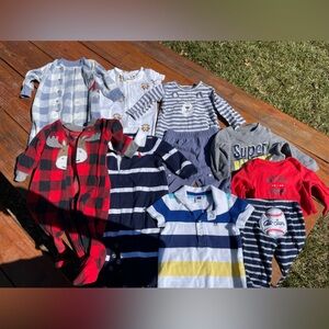 Carter’s, Janie & Jack, Aden by Aden and Anais and Ralph Lauren Clothes